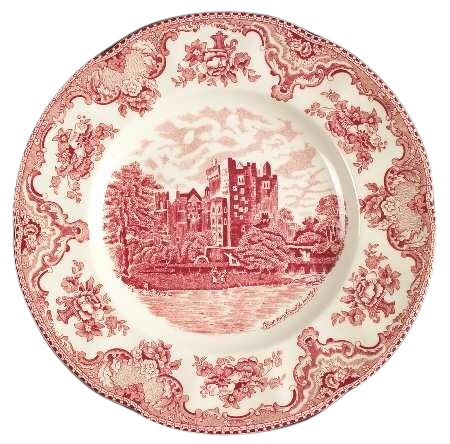 Old Britain Castles-Pink Dinner Plate