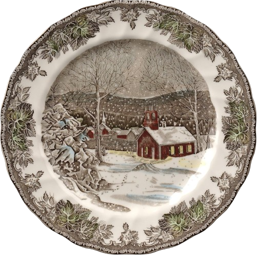 Friendly Village 10-Inch Dinner Plates